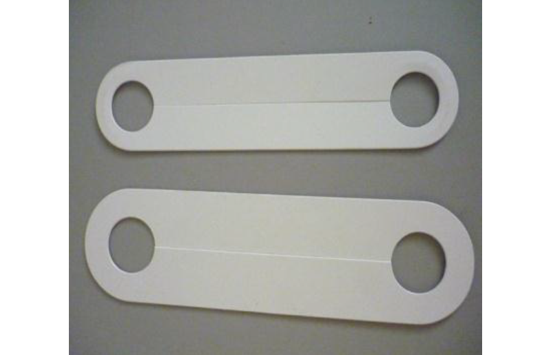 Обвод для труб - пластина белая (D 45, 55 мм.) - фото - 1
